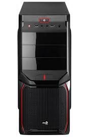 Gabinete Aerocool V3X Devil Red